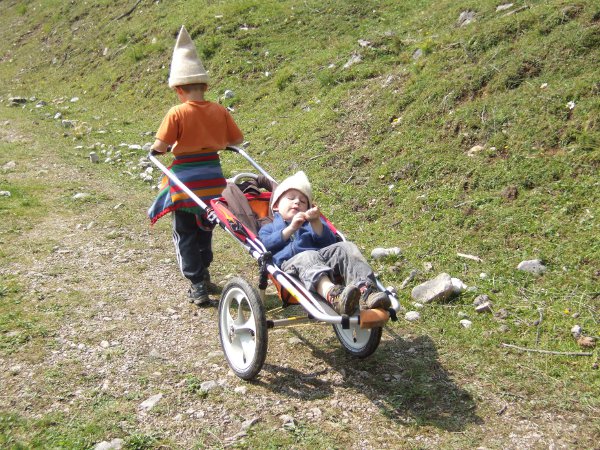 kinderleicht in den Alpen zu Fu unterwegs- Bildersammlung Fernengel